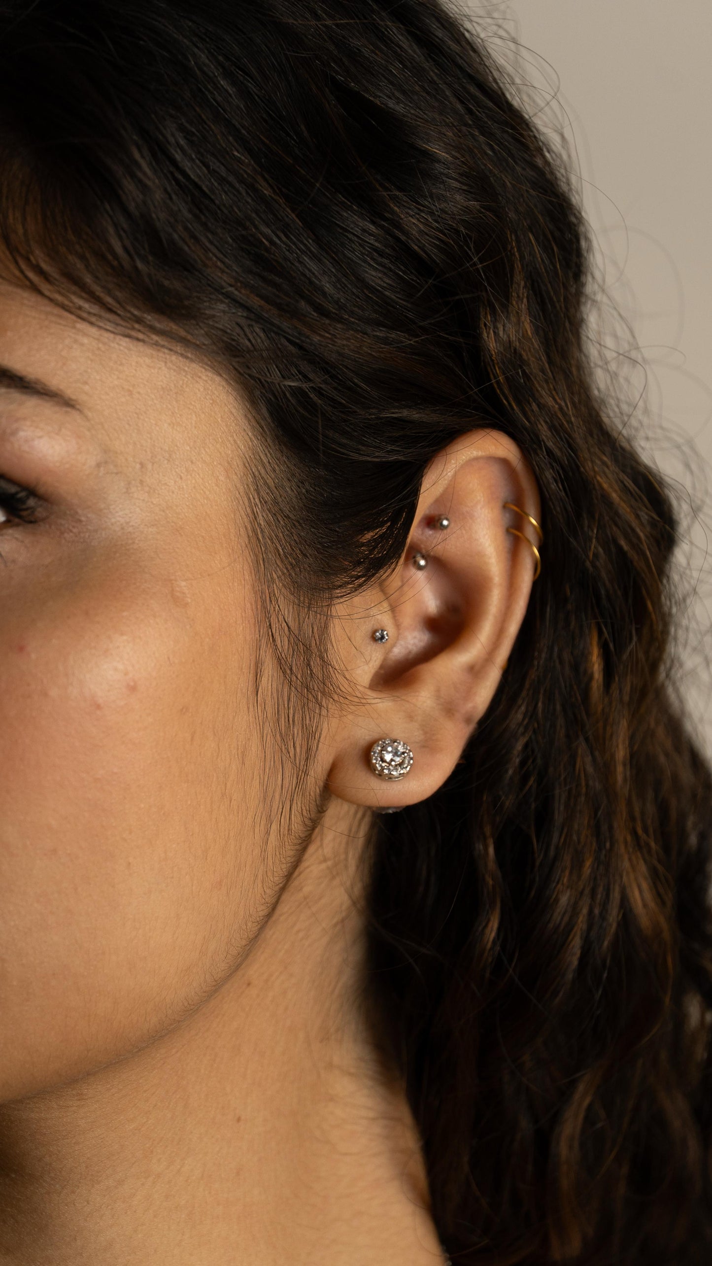 Celeste Halo Studs