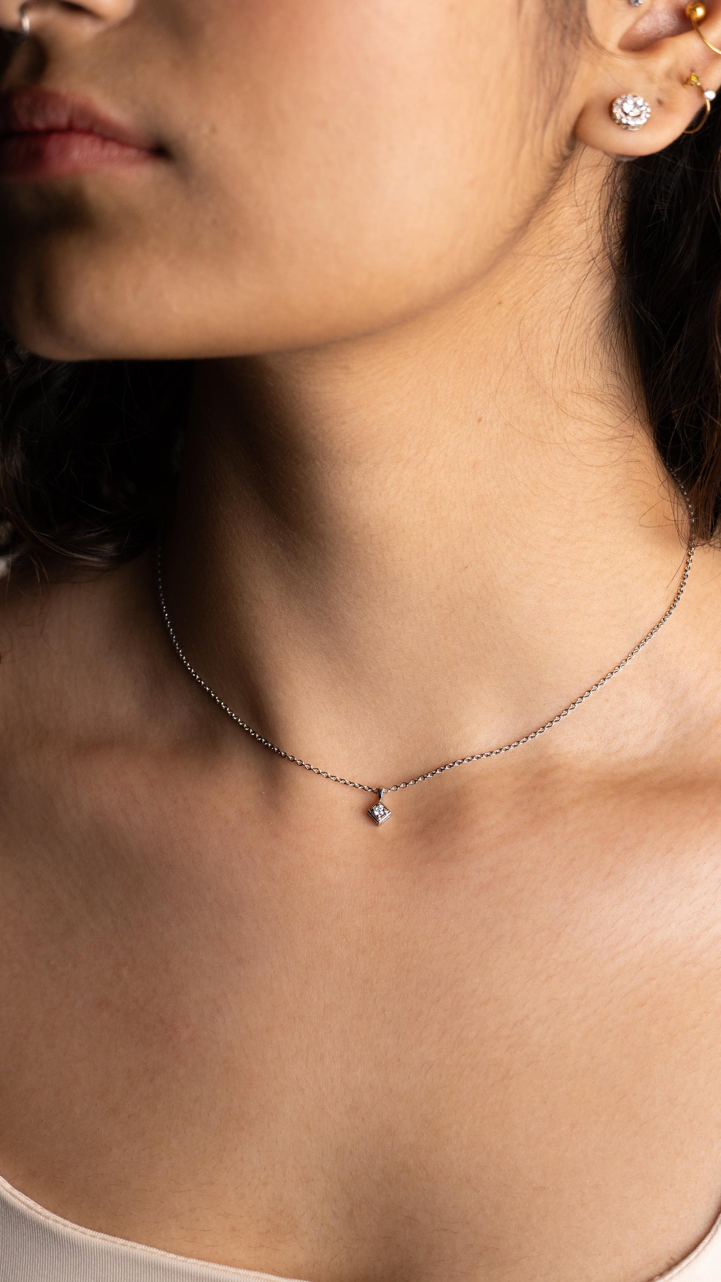 Dew Drop Pendant Necklace