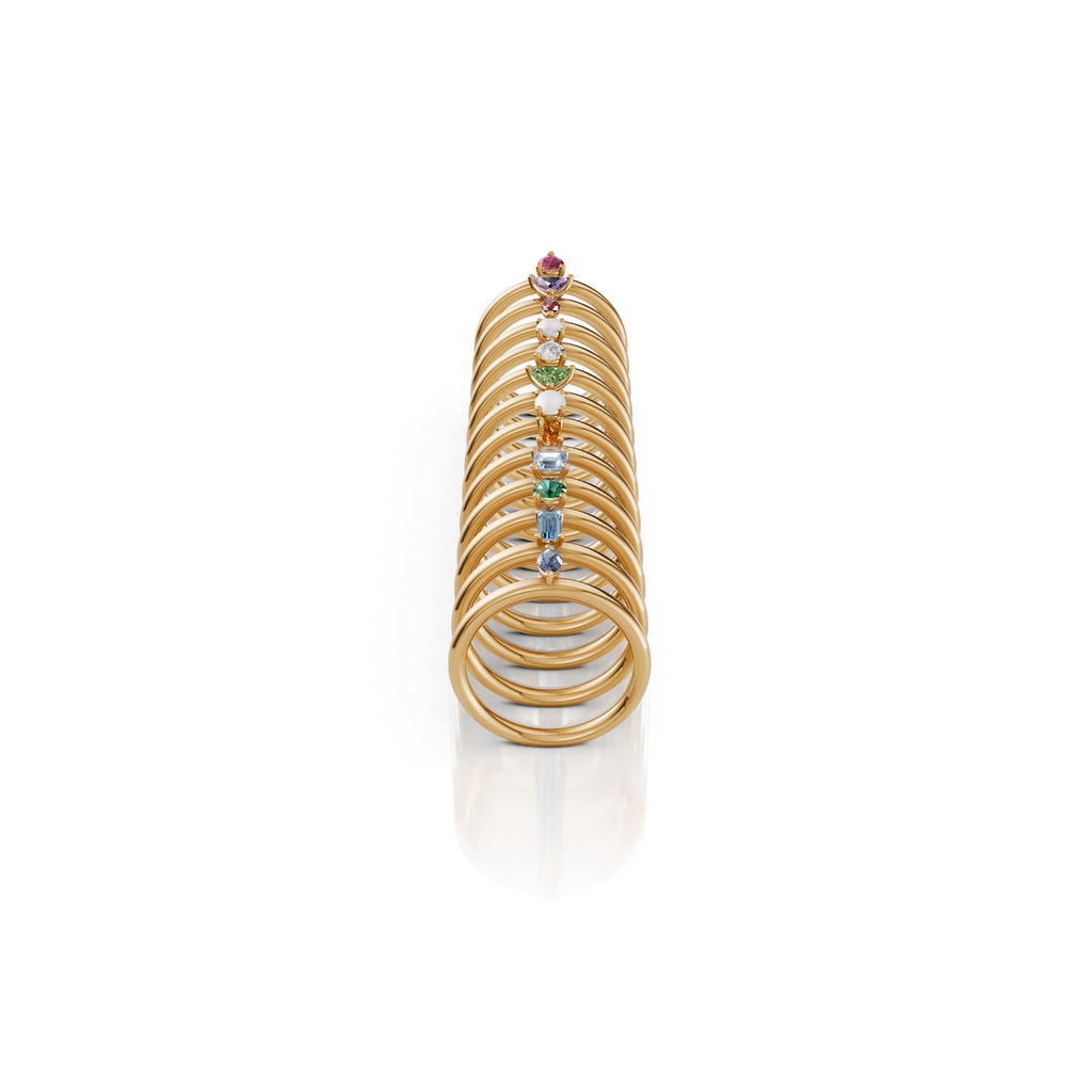 Birthstone Stack