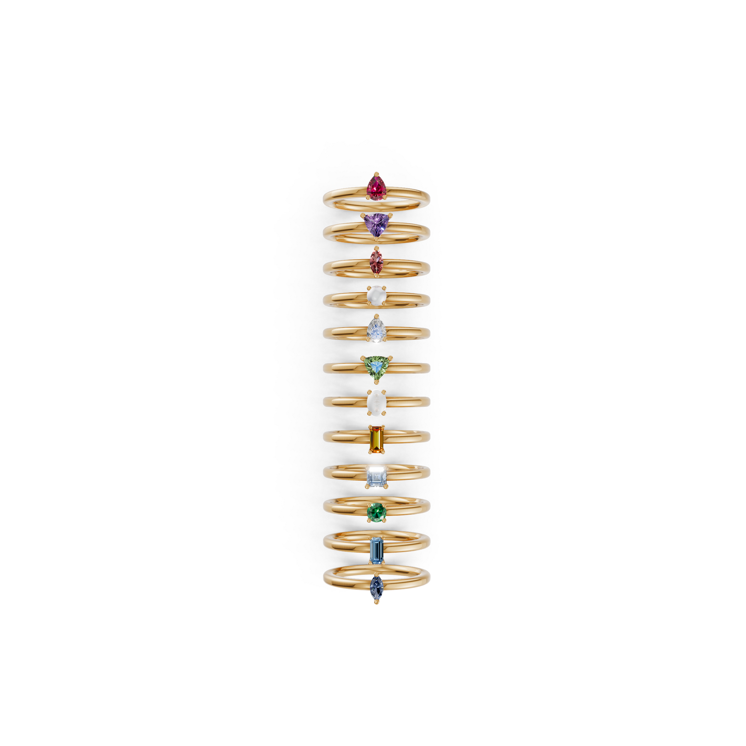 Birthstone Stack