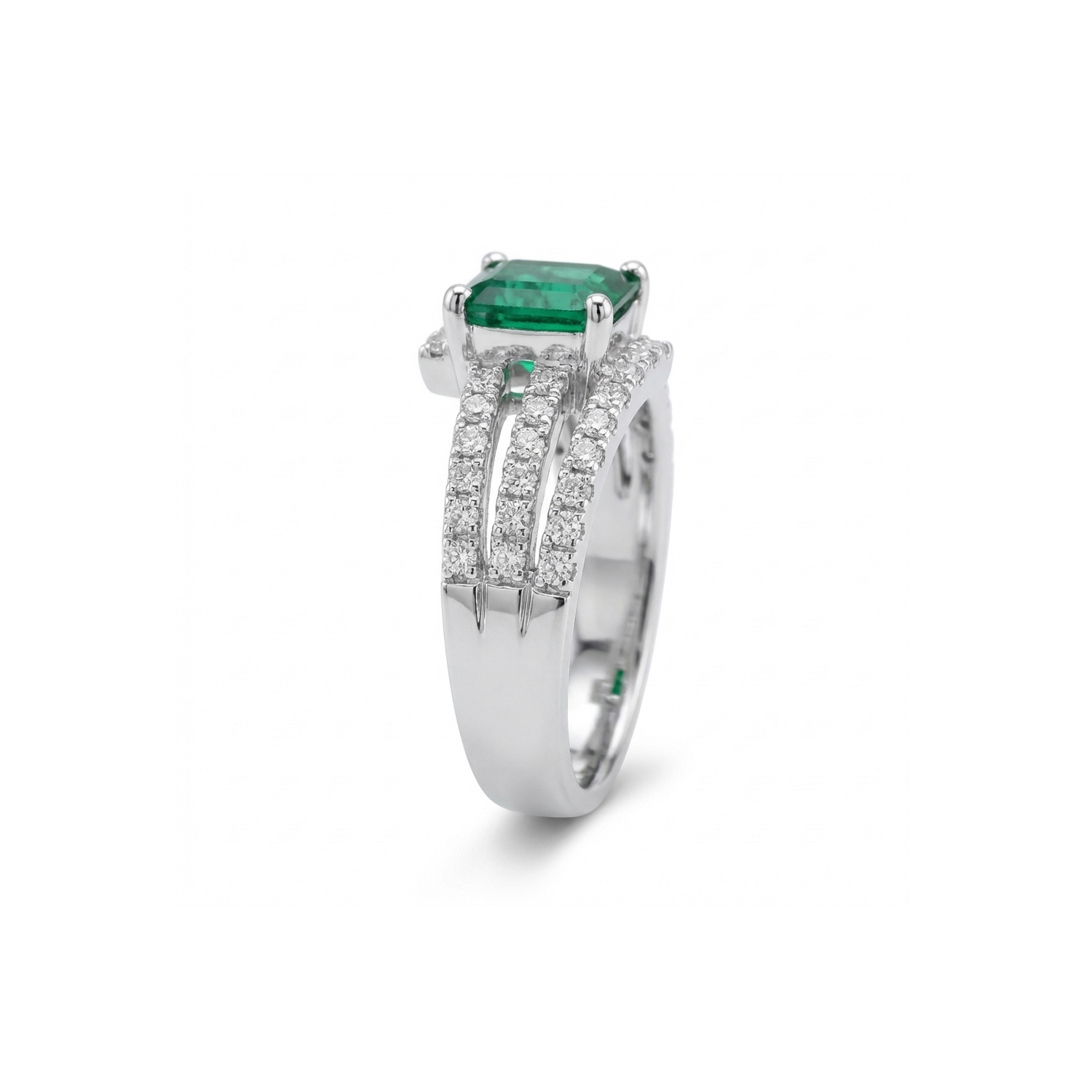 Sylvia Emerald Ring