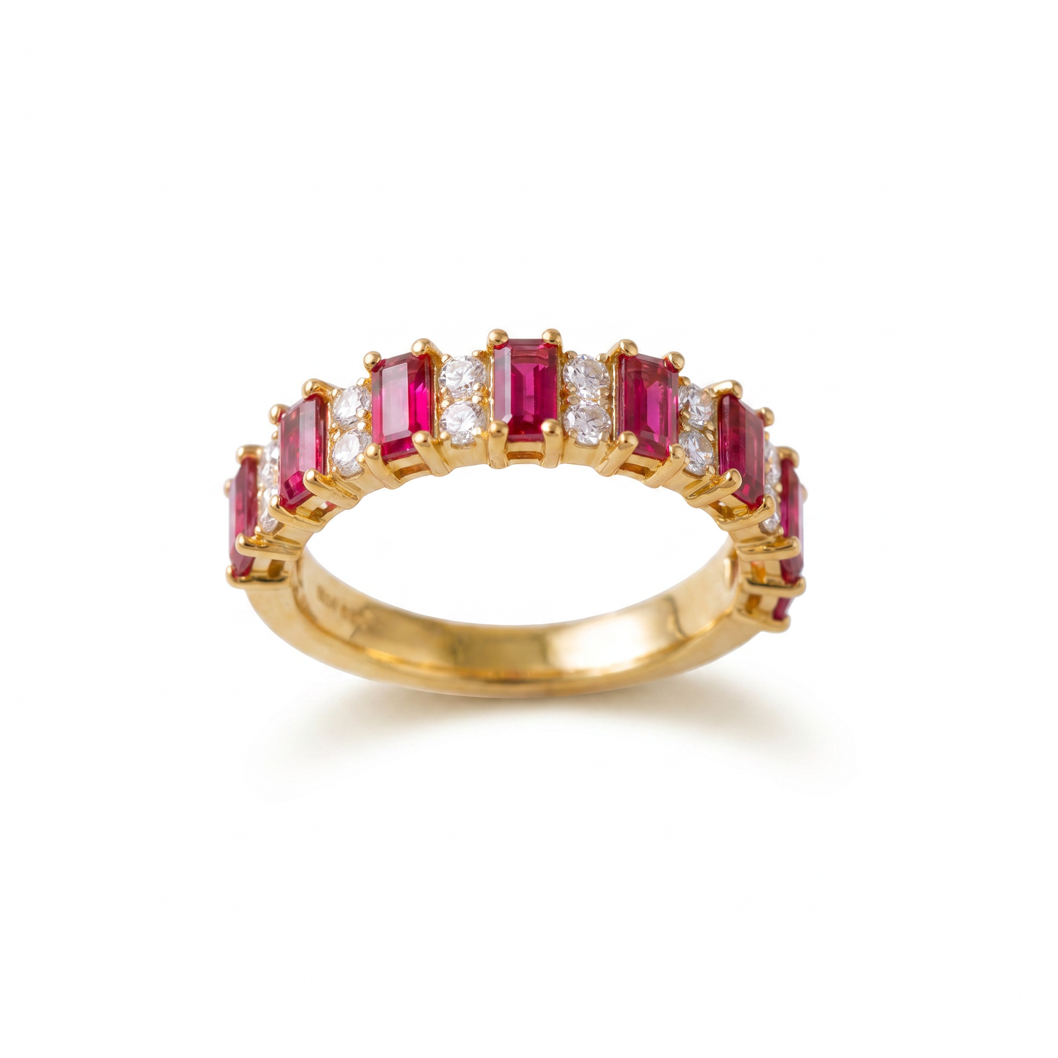 Ruby Baguette Ring