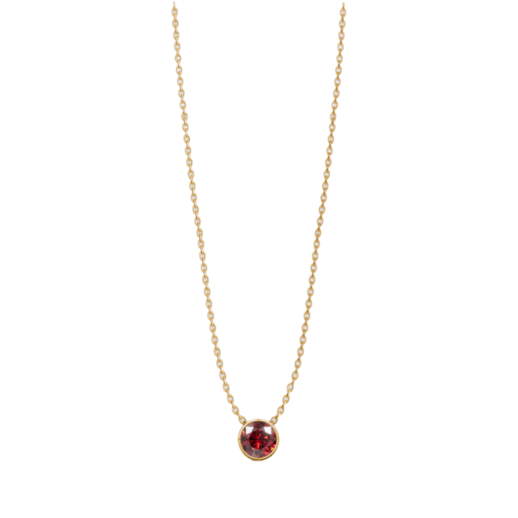 Birthstone Bezel Pendant