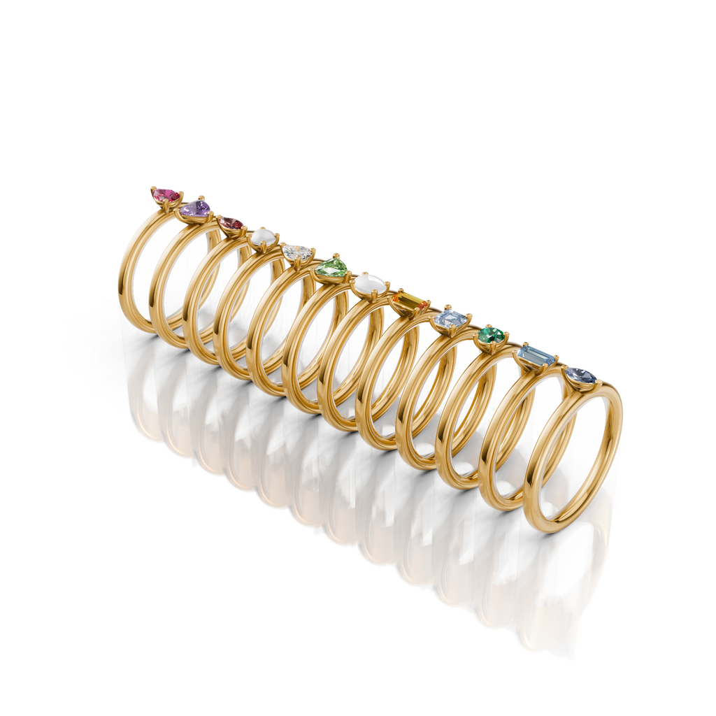 Birthstone Stack