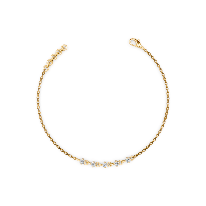 Cluster Arc stackable bracelet
