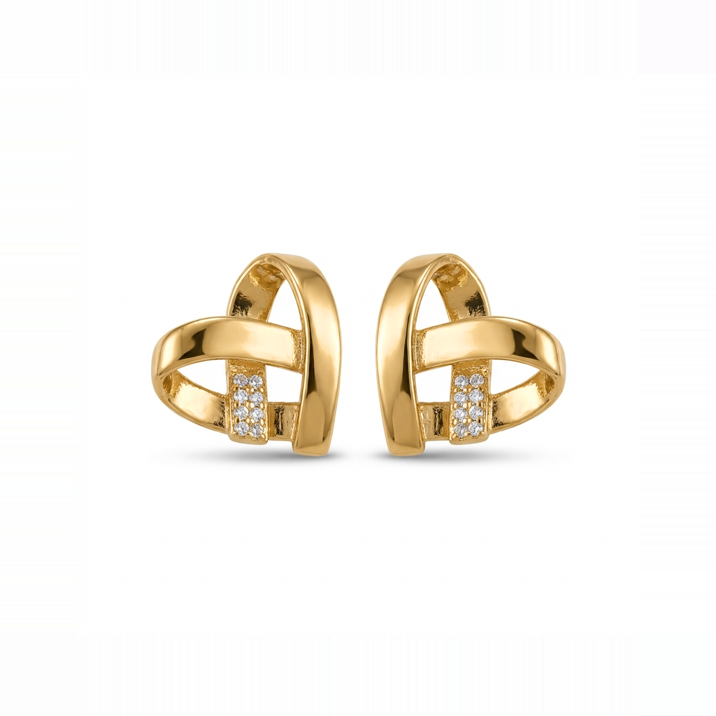 Cross-Heart Studs