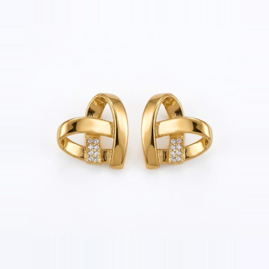 Cross-Heart Studs