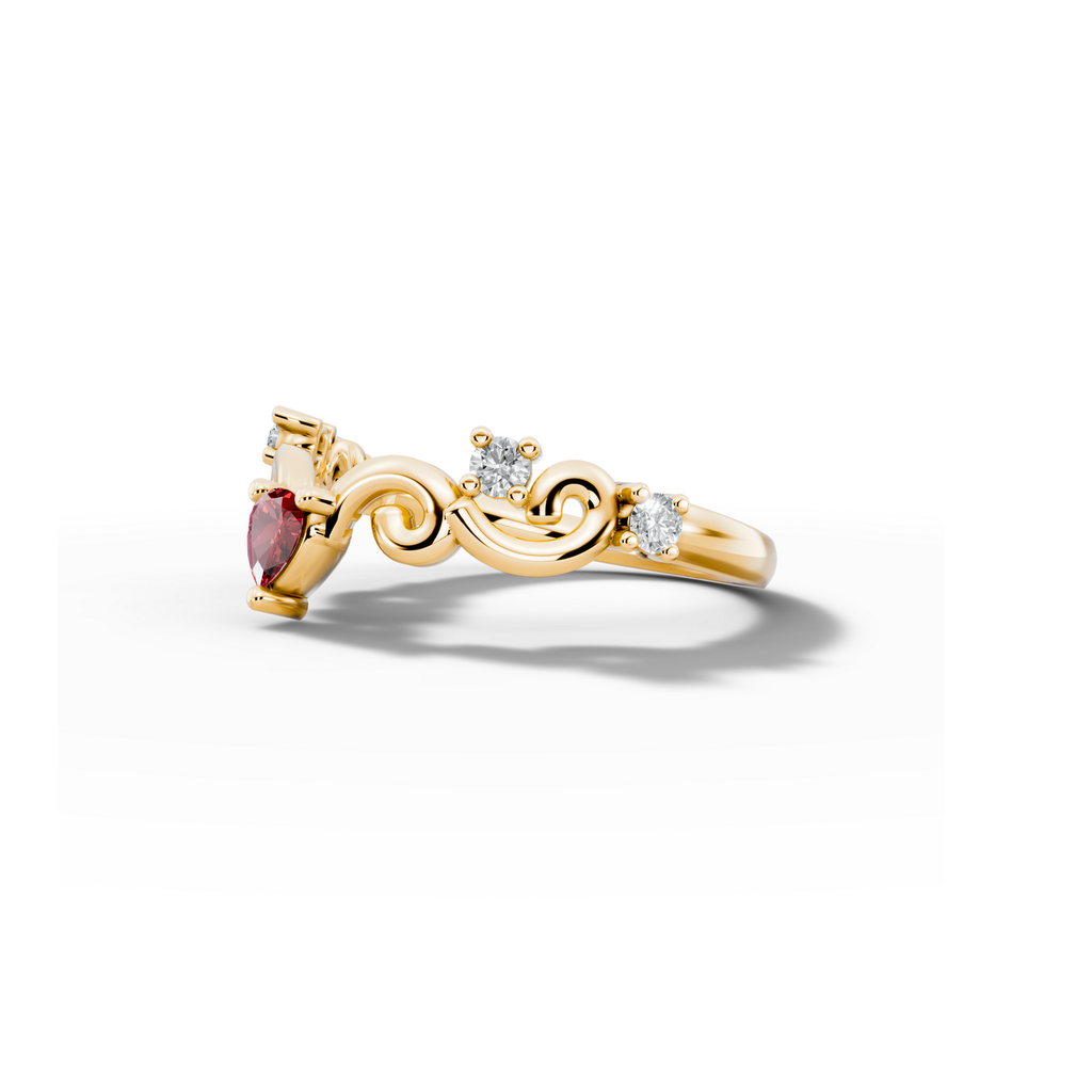 Birthstone Dainty Ring