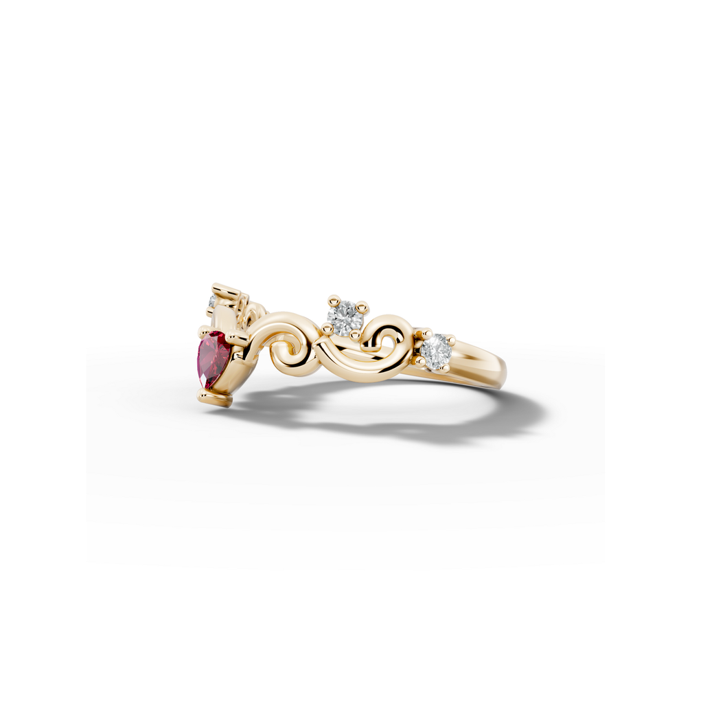 Birthstone Dainty Ring