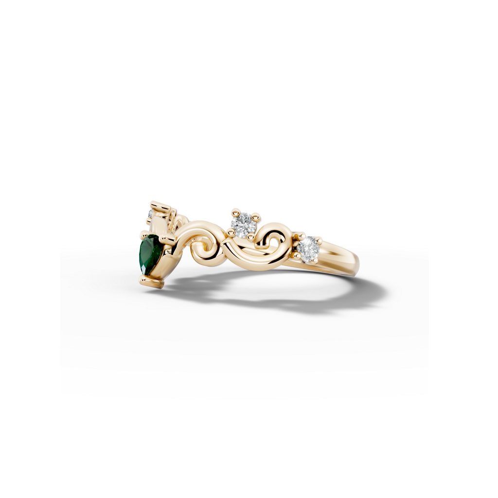 Birthstone Dainty Ring