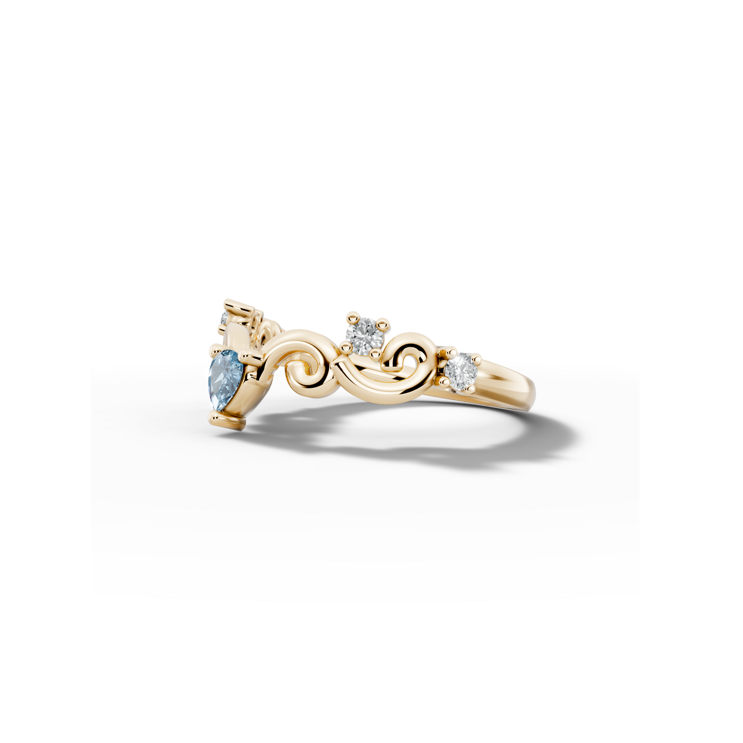Birthstone Dainty Ring