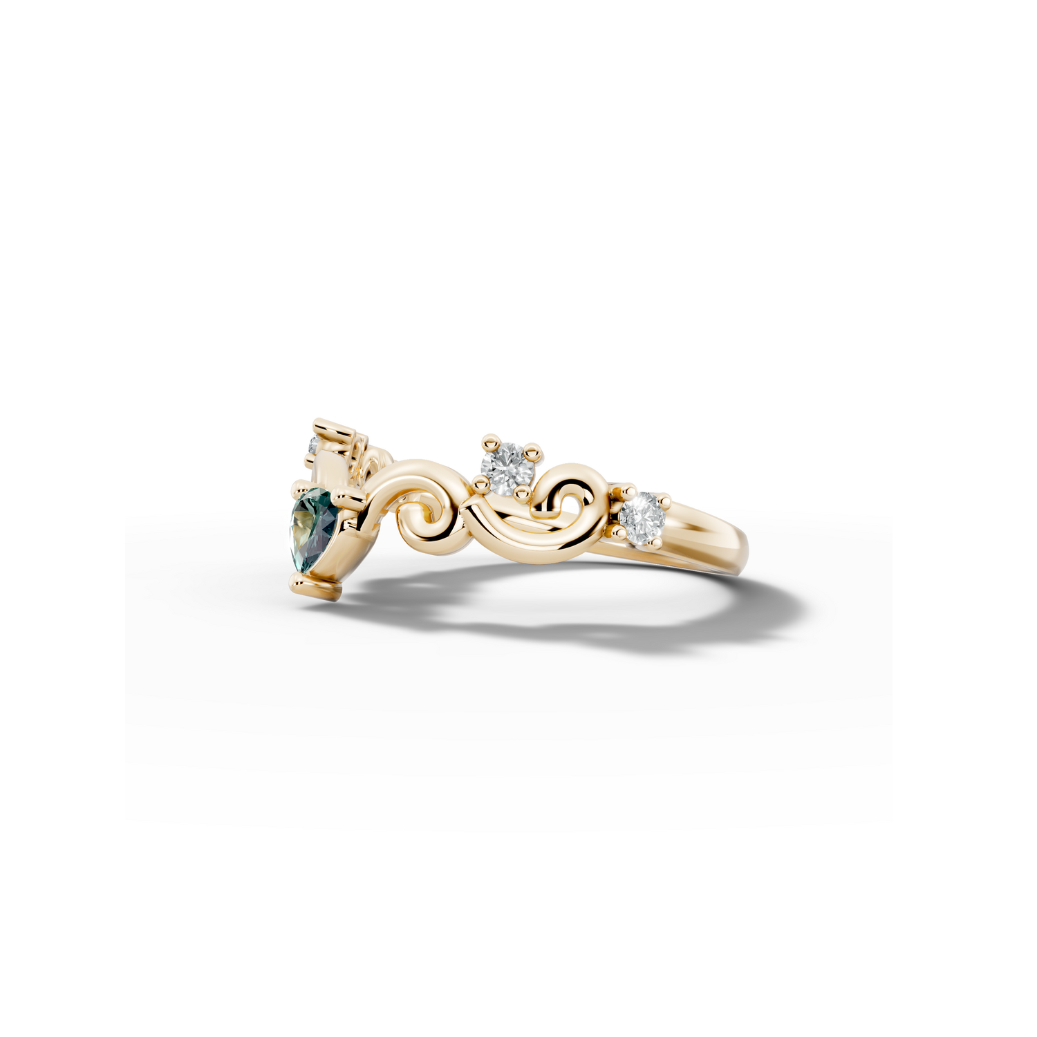 Birthstone Dainty Ring