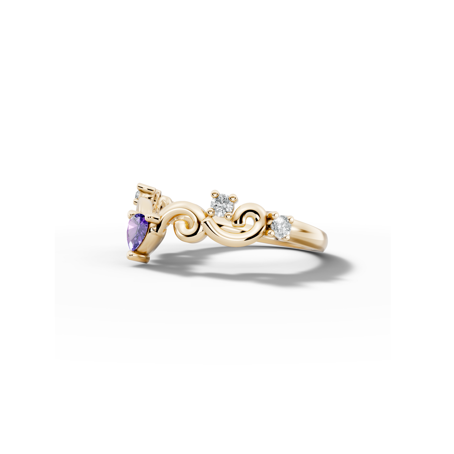 Birthstone Dainty Ring