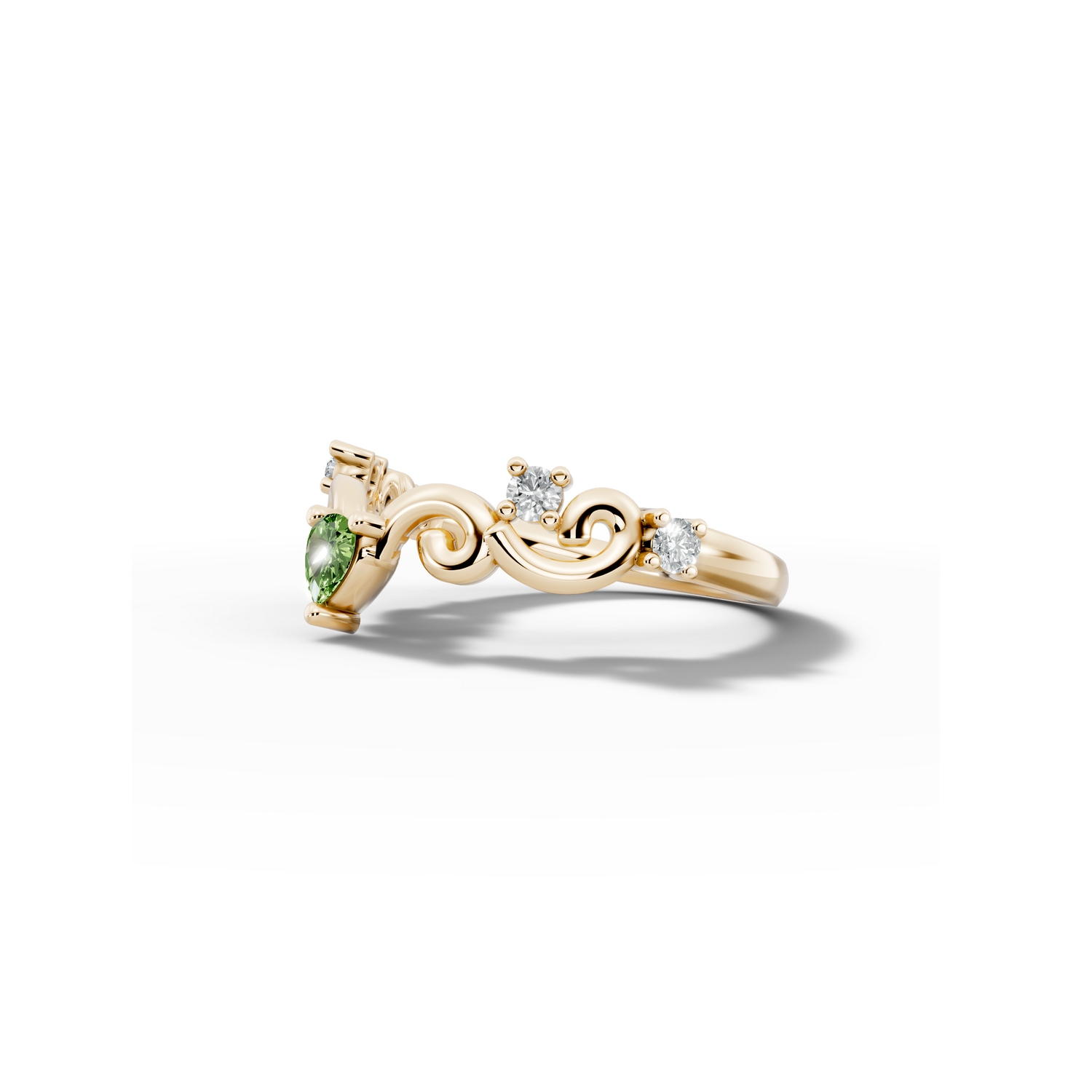 Birthstone Dainty Ring