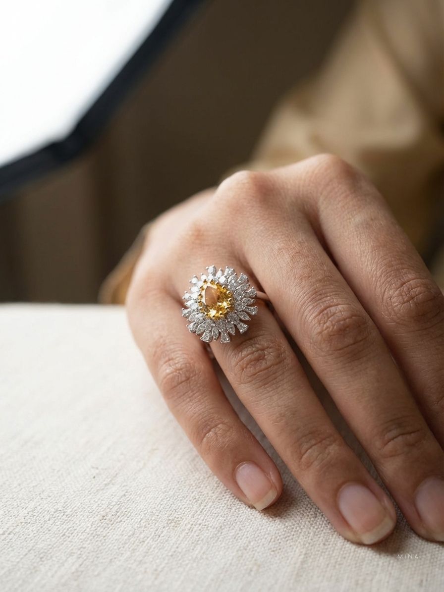 Solara Sapphire Ring