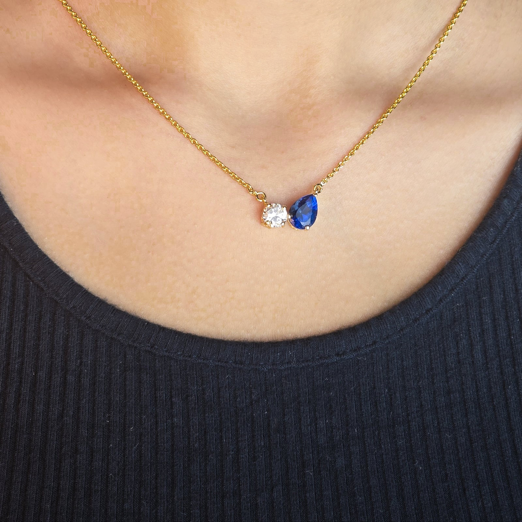Birthstone Duo Pendant
