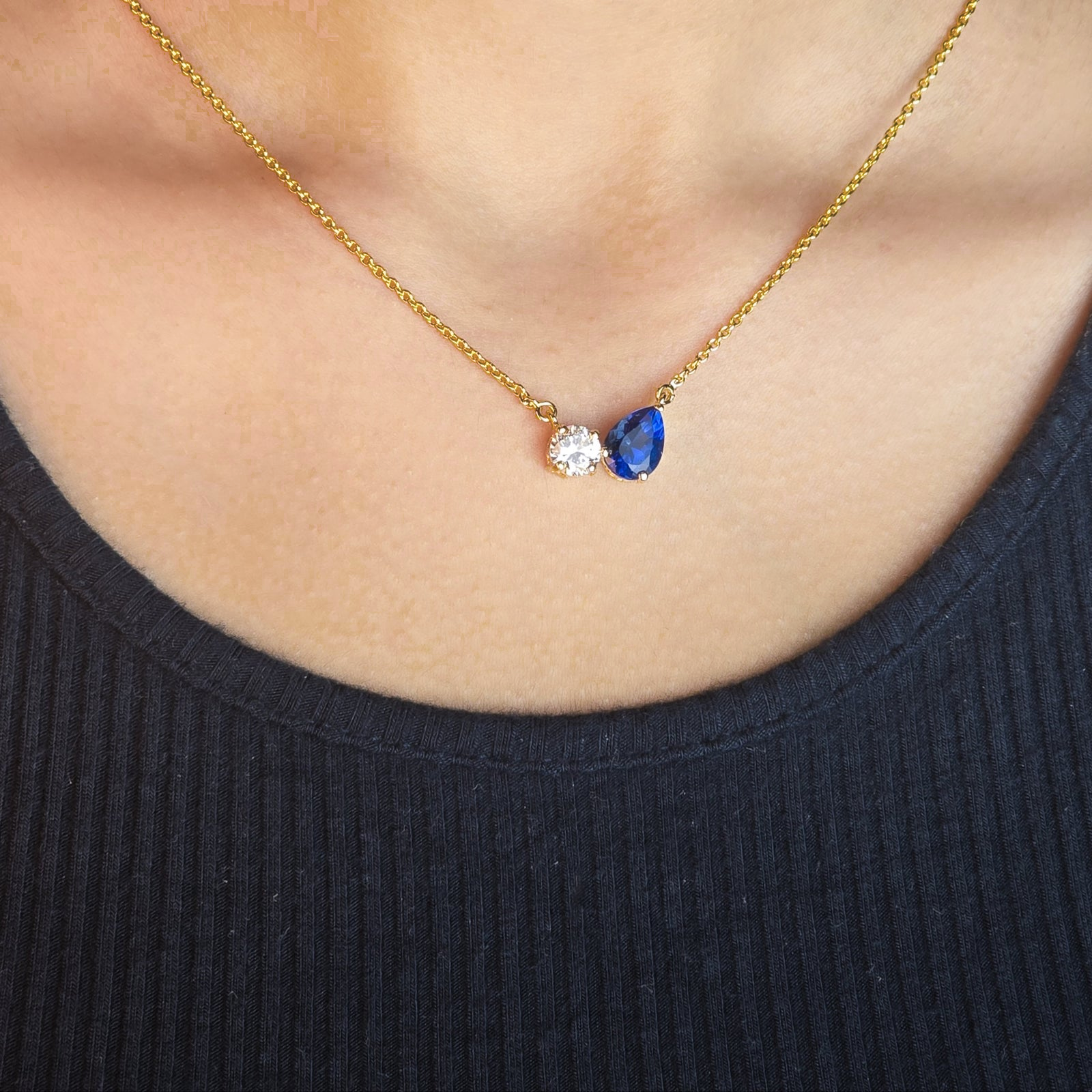 Birthstone Duo Pendant