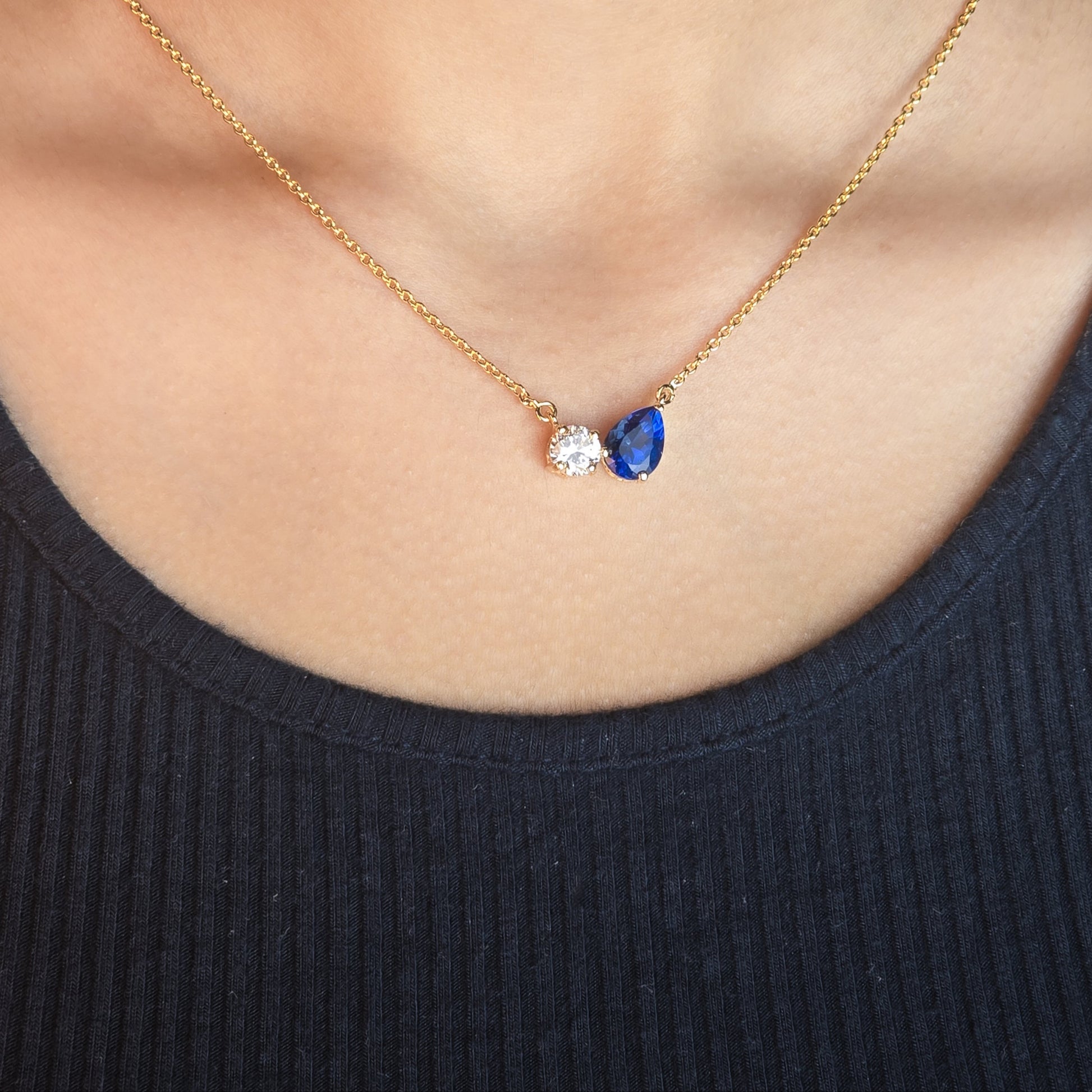 Birthstone Duo Pendant