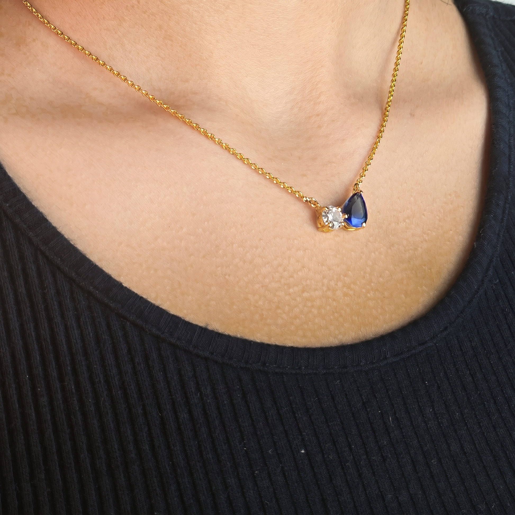 Birthstone Duo Pendant