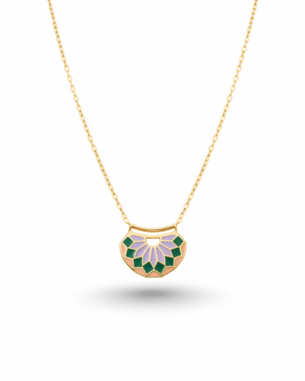 Sundial Pendants Geometric Enamel