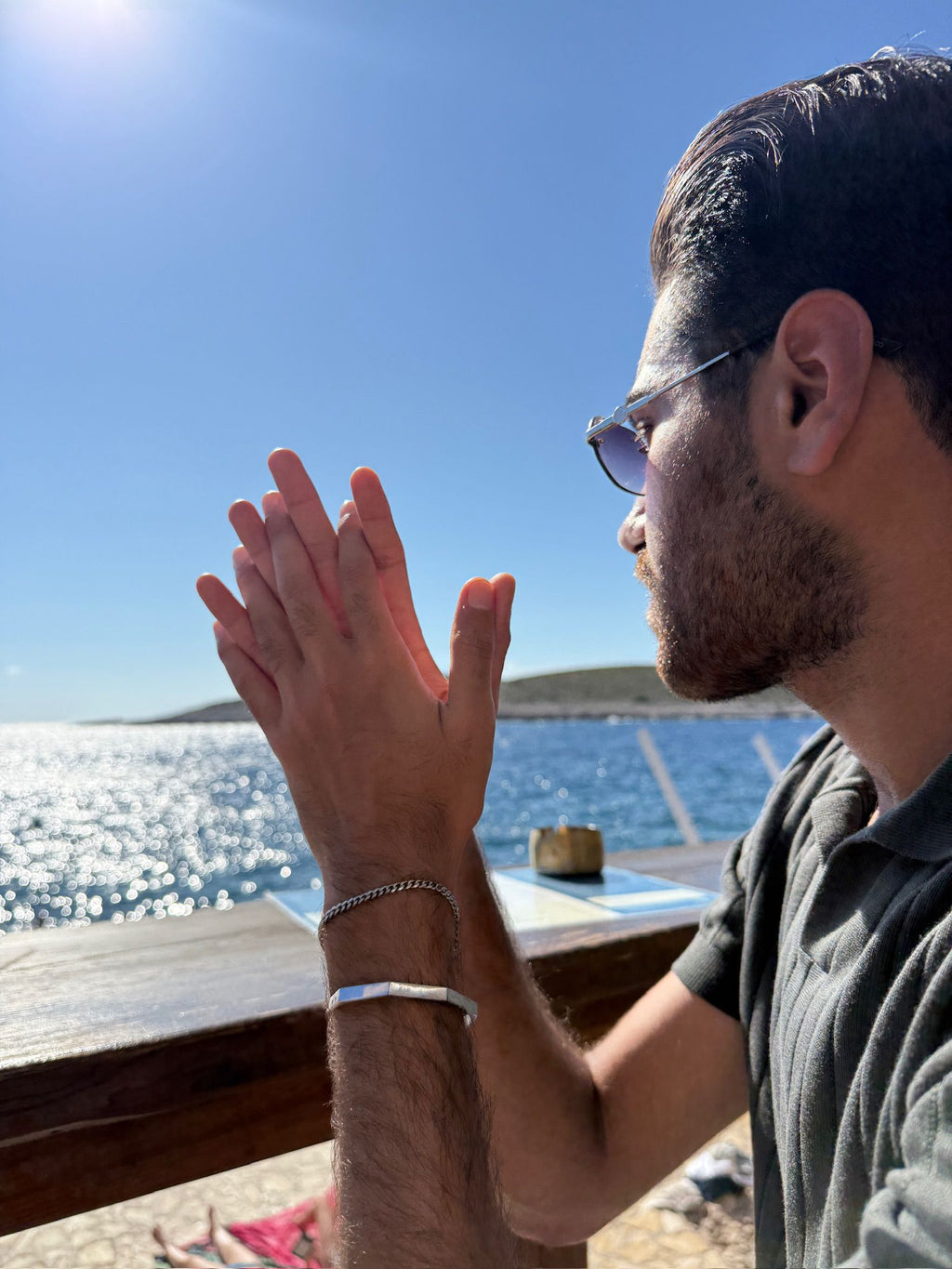 Zobi - Men's Silver Cuff