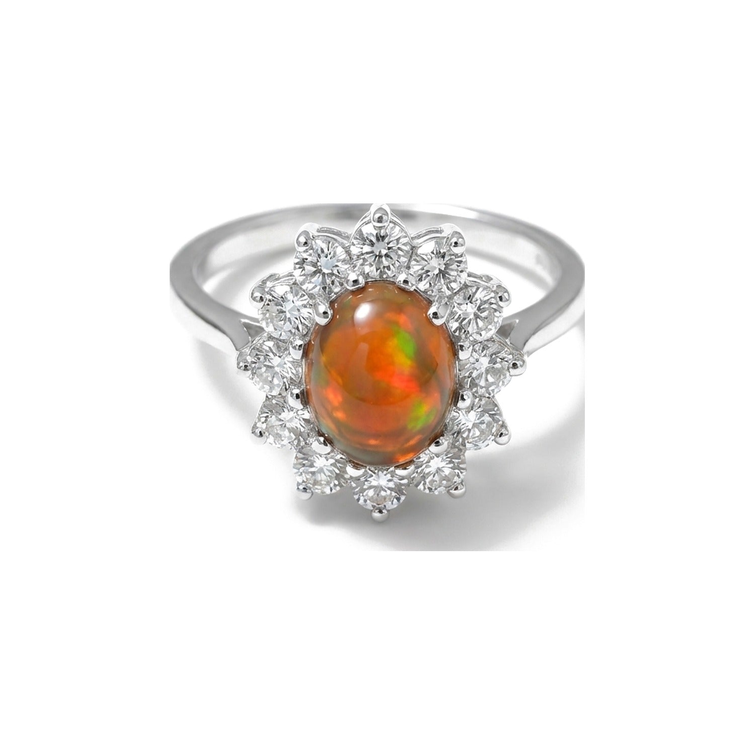 Alba Black Opal Ring