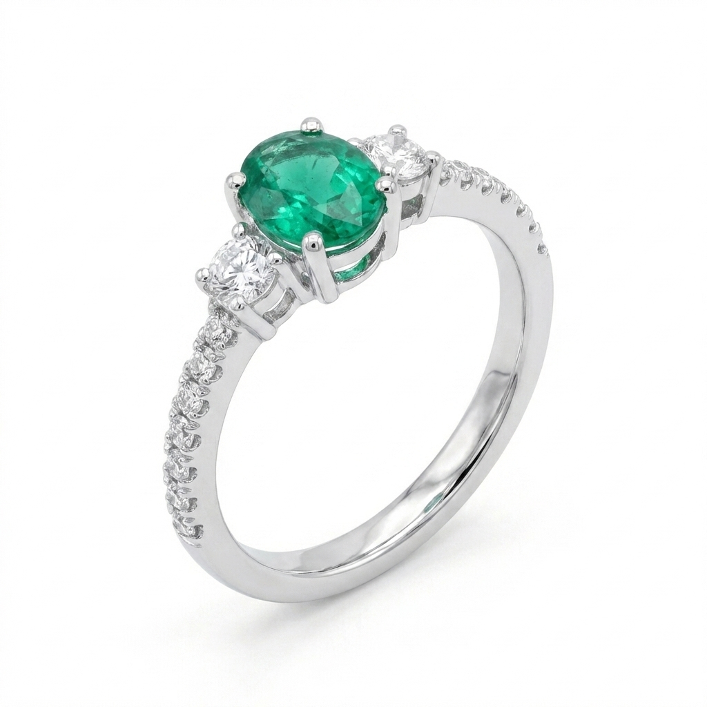 Seraphine Three-Stone Ring