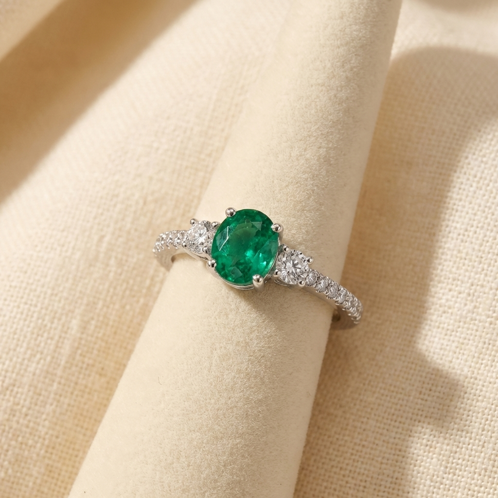 Seraphine Three-Stone Ring