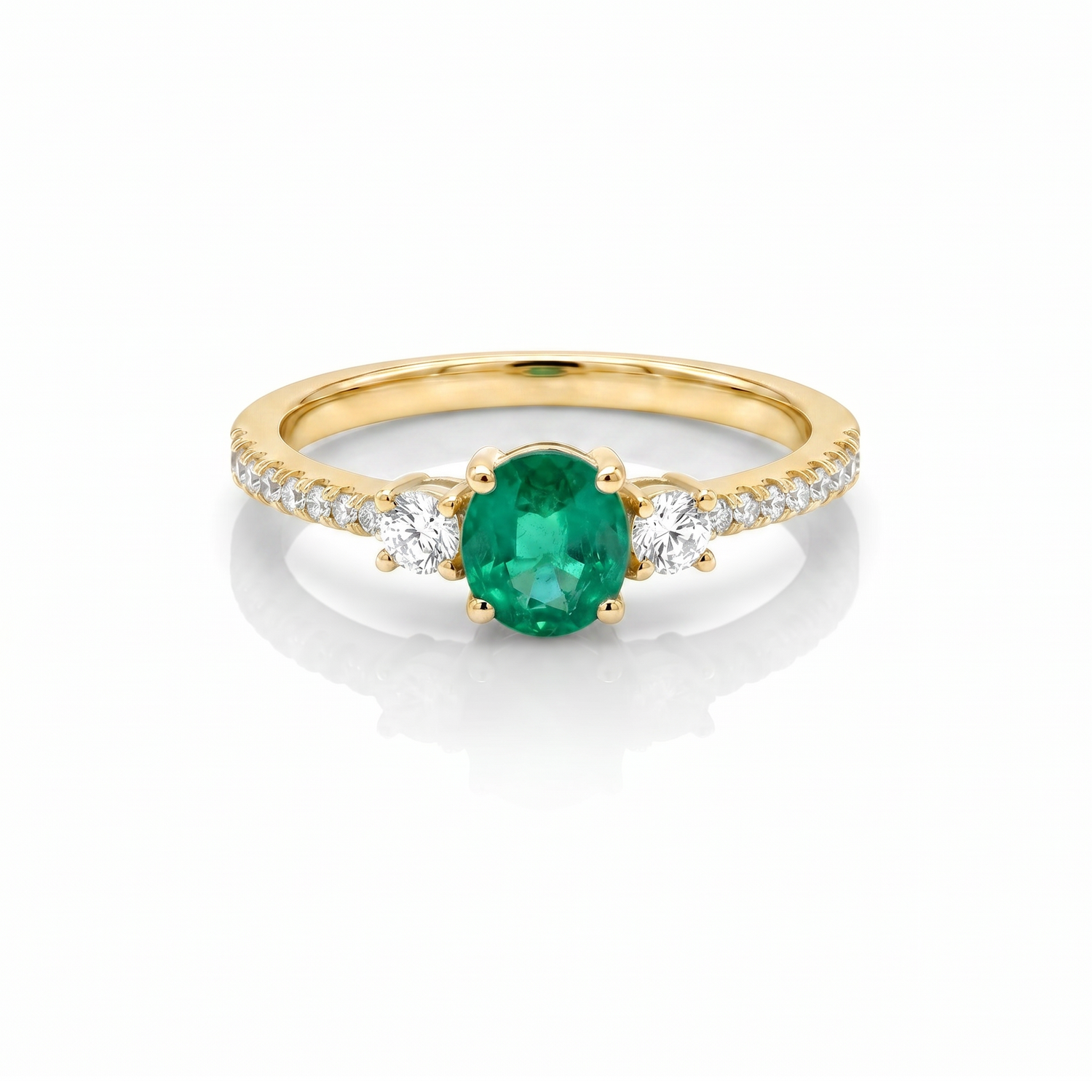 Seraphine Three-Stone Ring