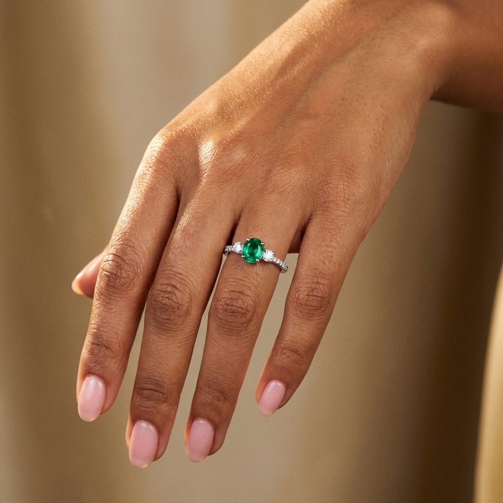 Seraphine Three-Stone Ring