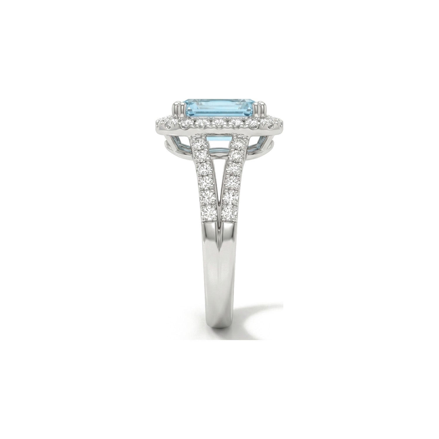 Azzura Emerald Cut Ring
