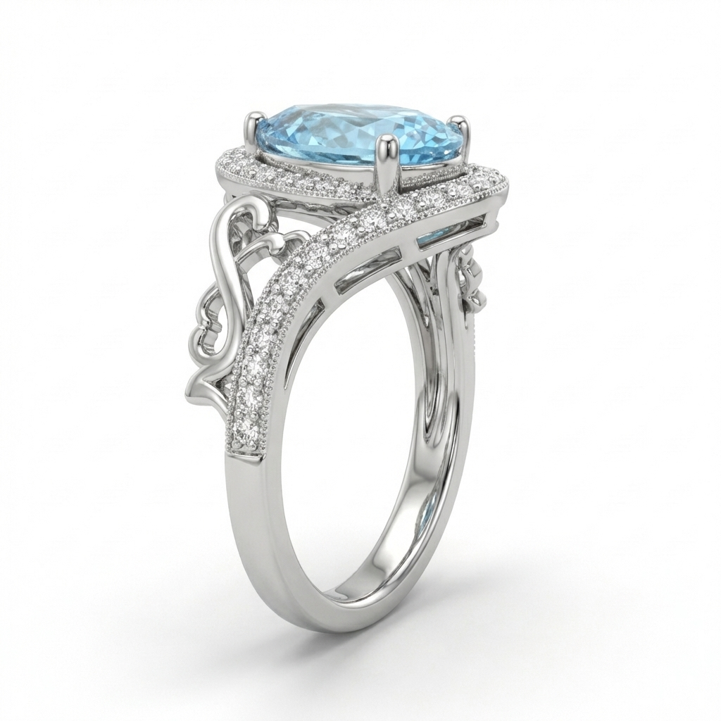Liana Pear Ring