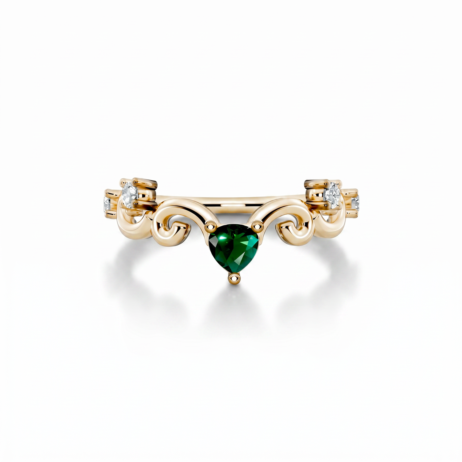 Birthstone Dainty Ring