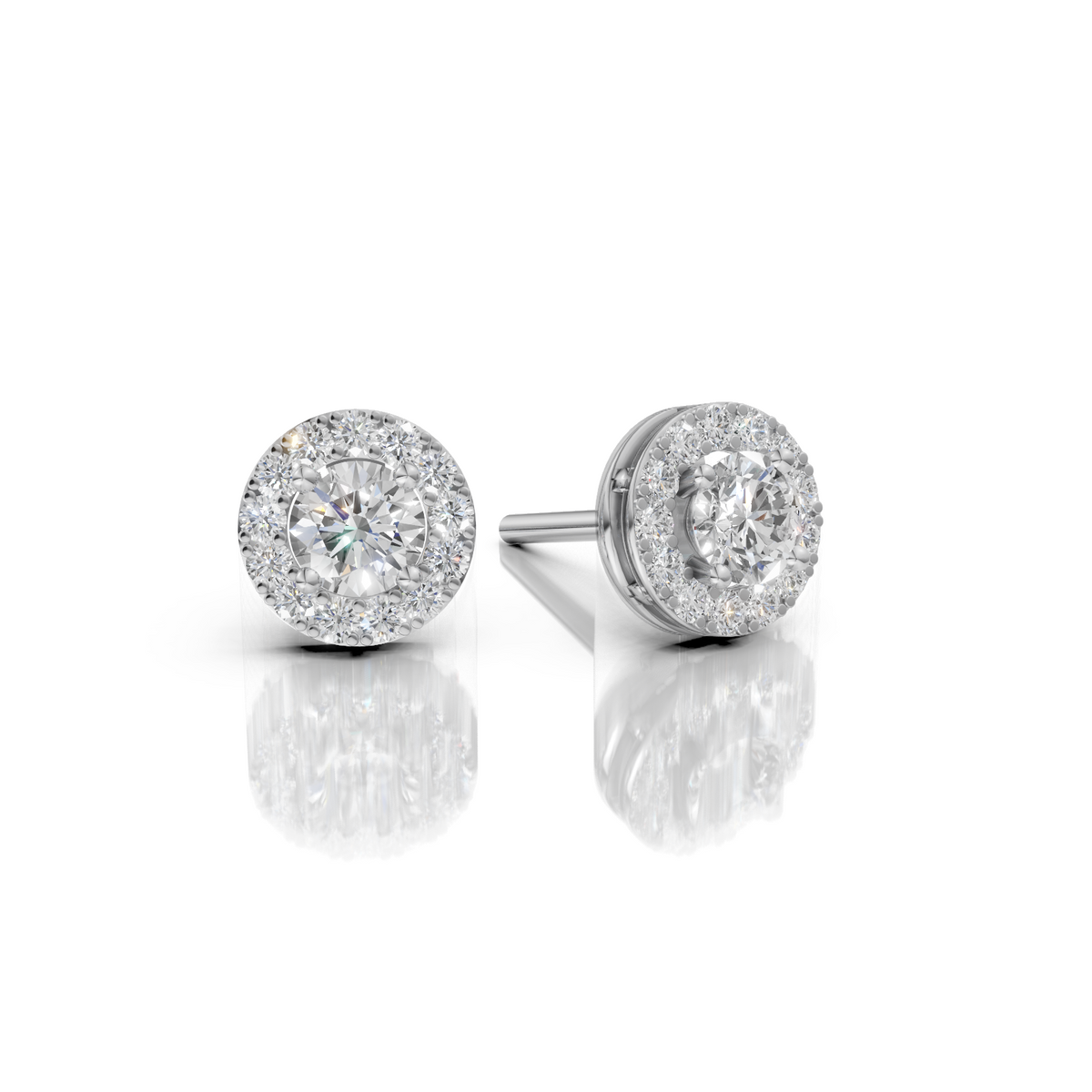 Celeste Halo Studs