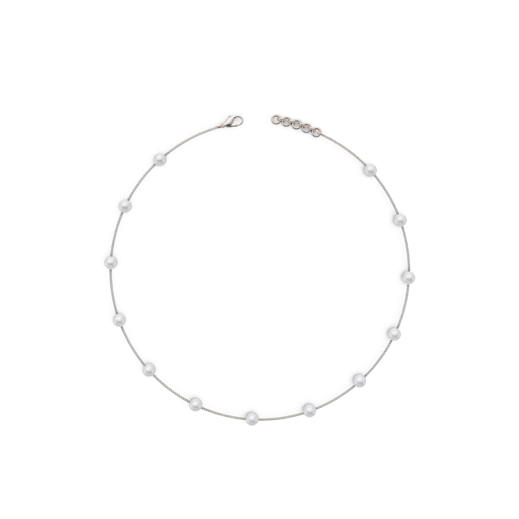 Chain Pearl Choker