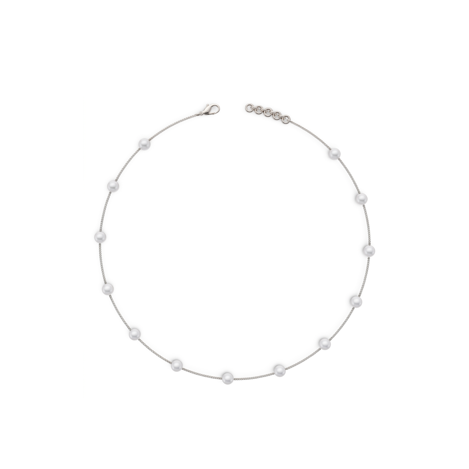 Chain Pearl Choker