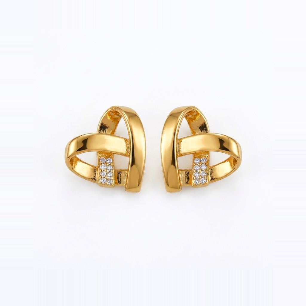 Cross-Heart Studs