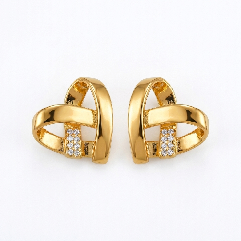 Cross-Heart Studs