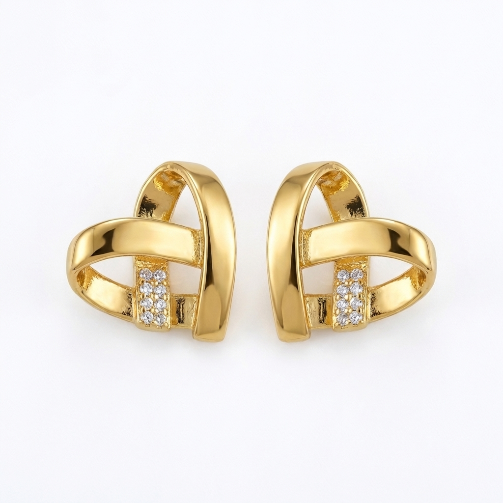 Cross-Heart Studs