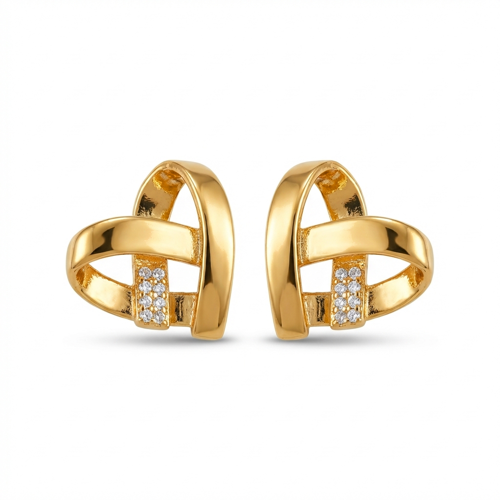 Cross-Heart Studs