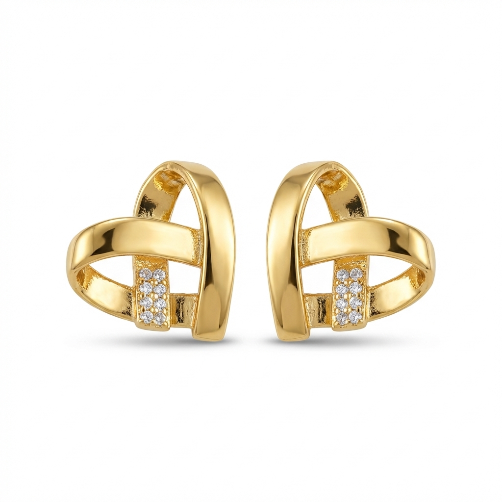 Cross-Heart Studs