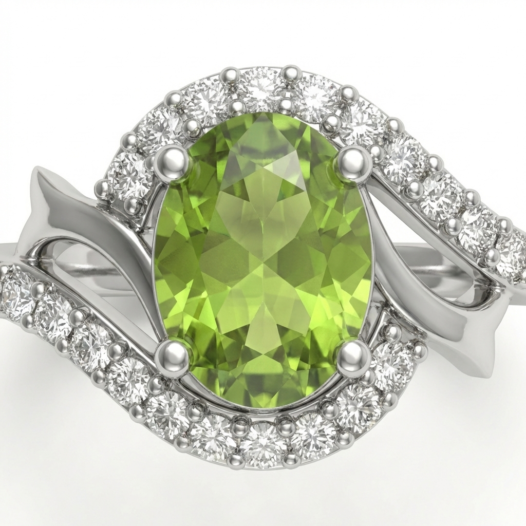 Ivy Peridot Ring