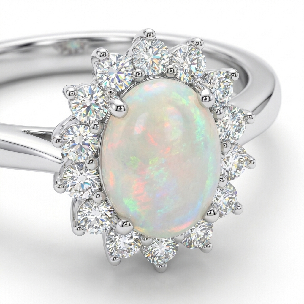 Ember Opal Ring