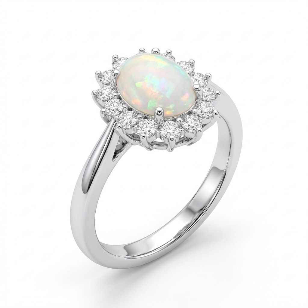 Ember Opal Ring