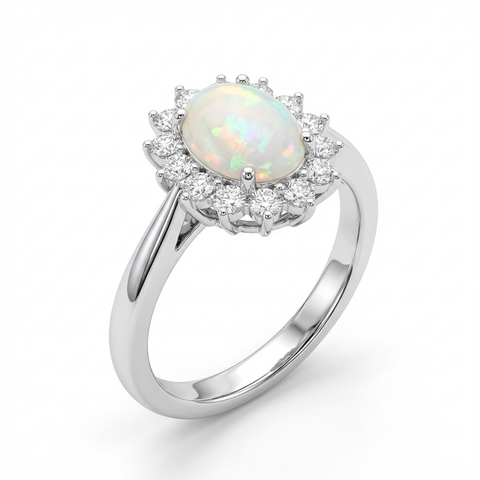 Aurelia Opal Ring