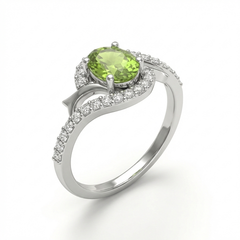 Ivy Peridot Ring