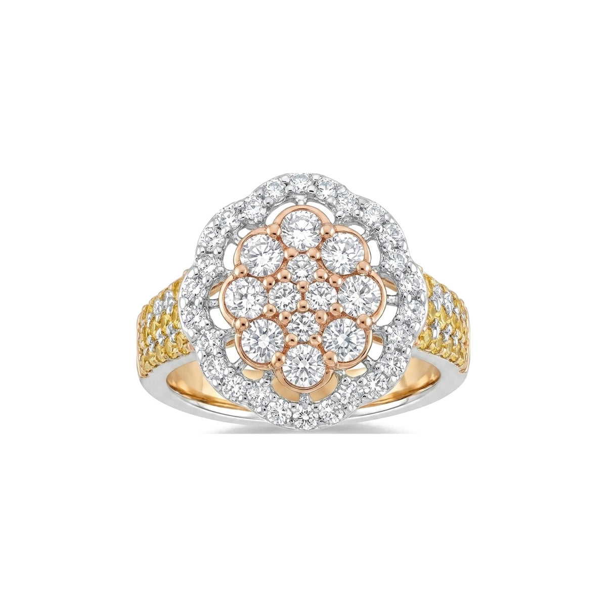 Elodie Floral Cocktail Ring