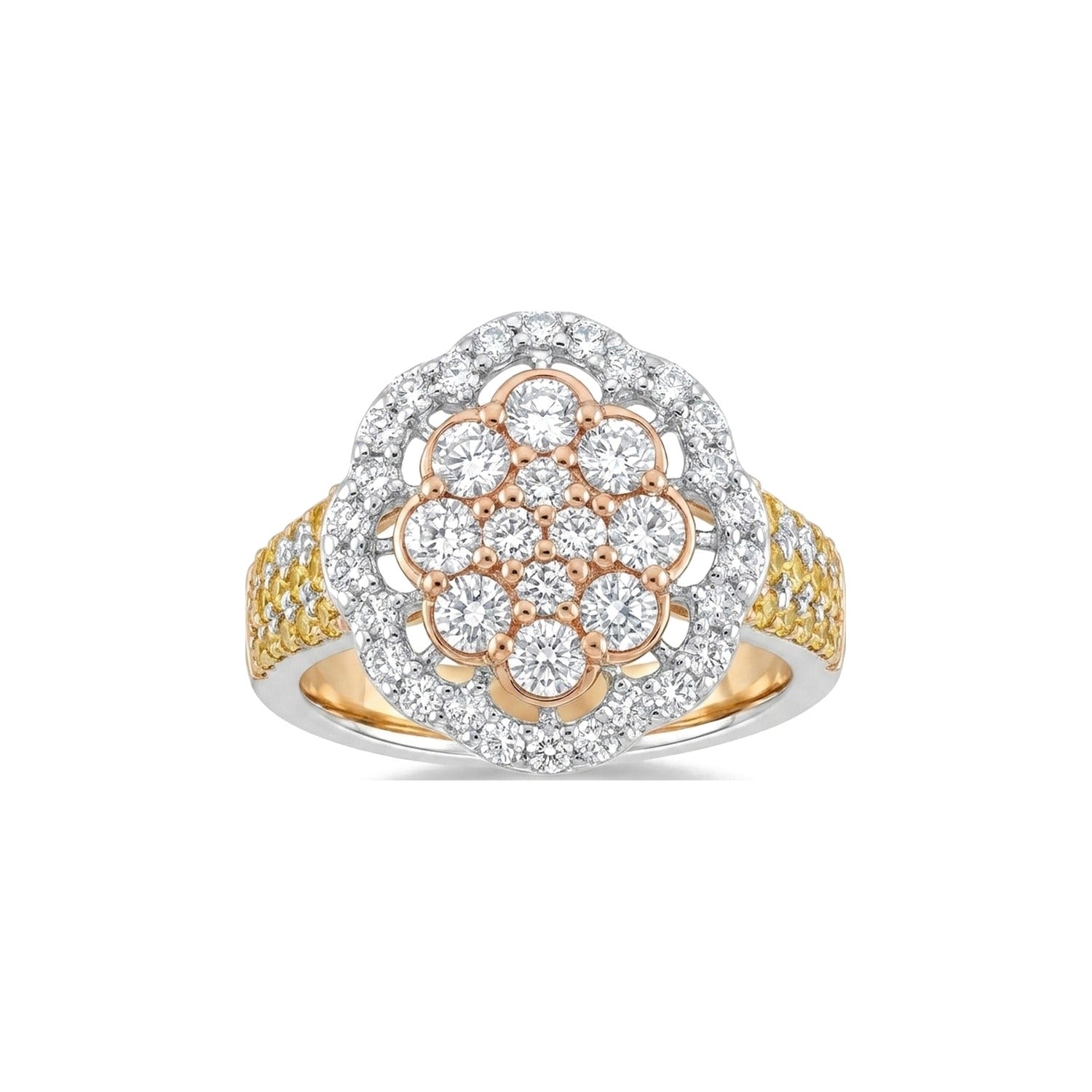 Elodie Floral Cocktail Ring