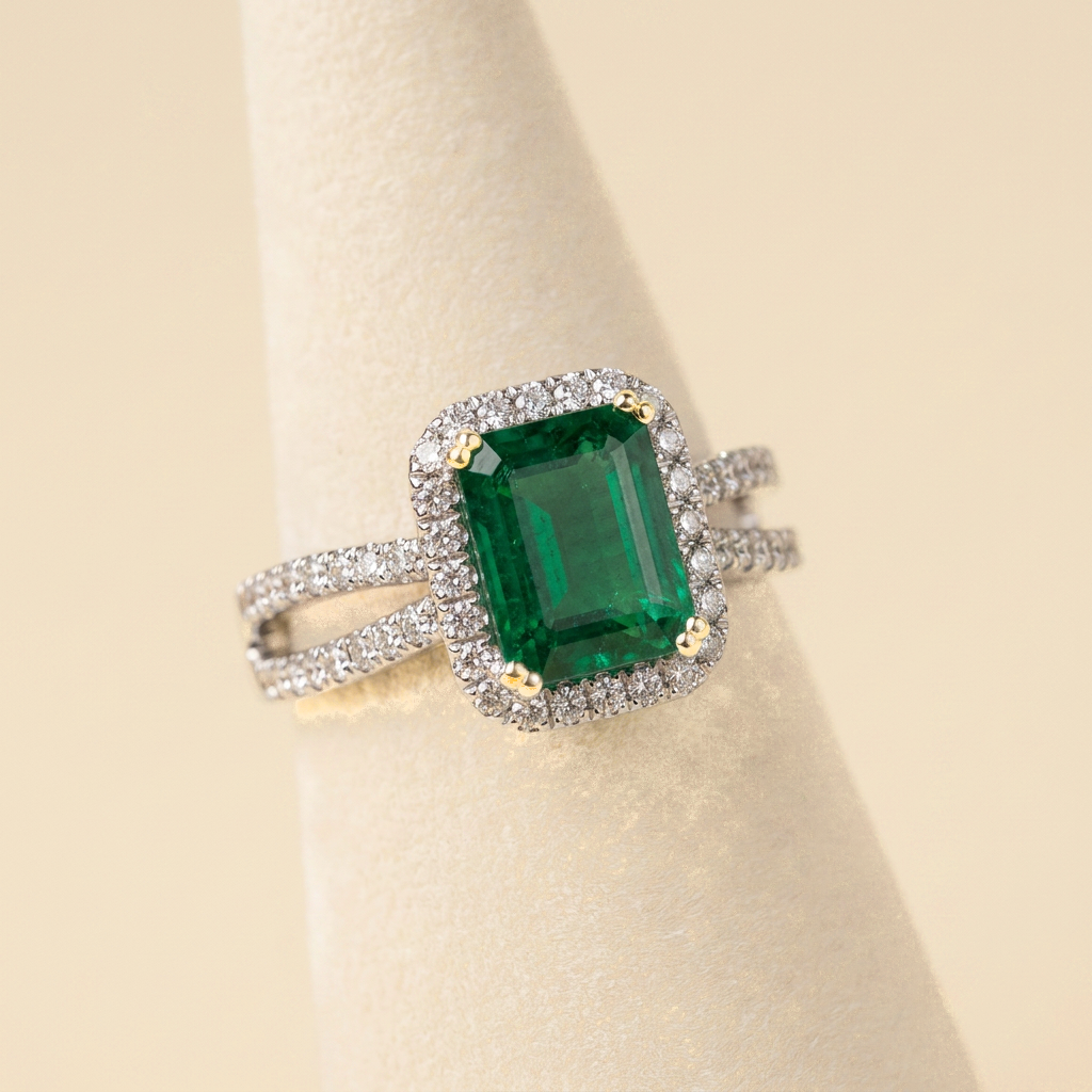 Emerald Cut Statement Ring