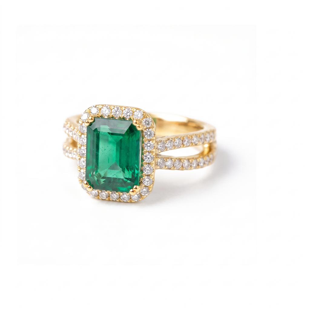 Emerald Cut Statement Ring